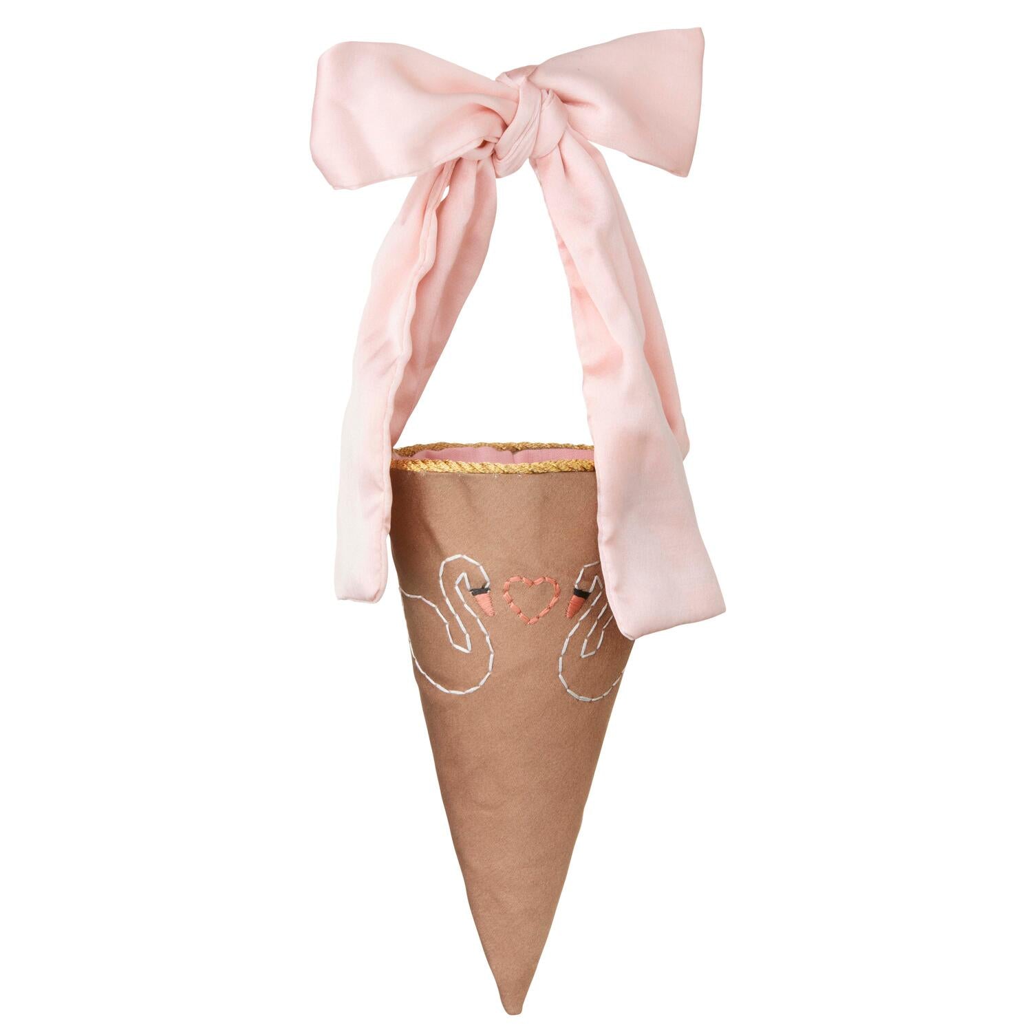 x Lisbeth Beck kræmmerhus juleophæng - rosa